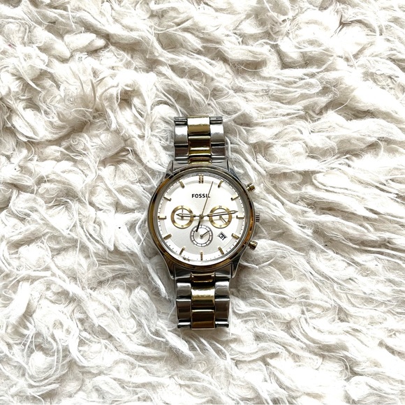 FOSSIL | Ansel Two-Tone Stainless Steel Watch - Picture 3 of 11